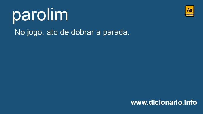 Significado de parolim