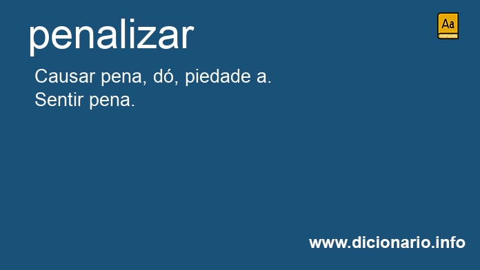 Significado de penalizais