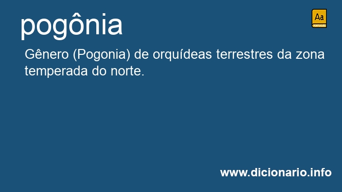 Significado de pognia