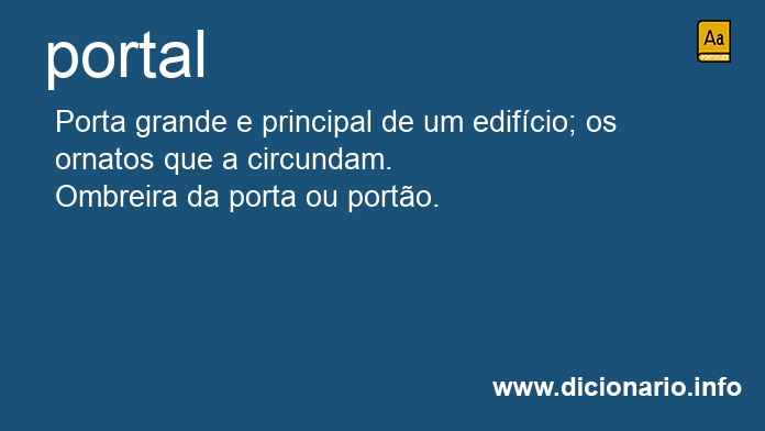 Significado de portal