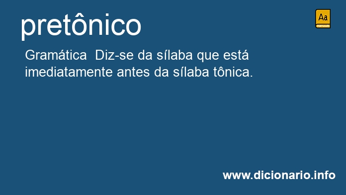 Significado de pretnica