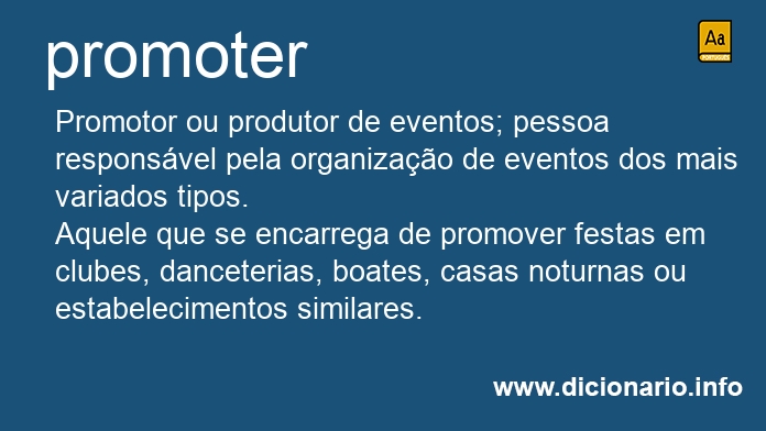 Significado de promoter