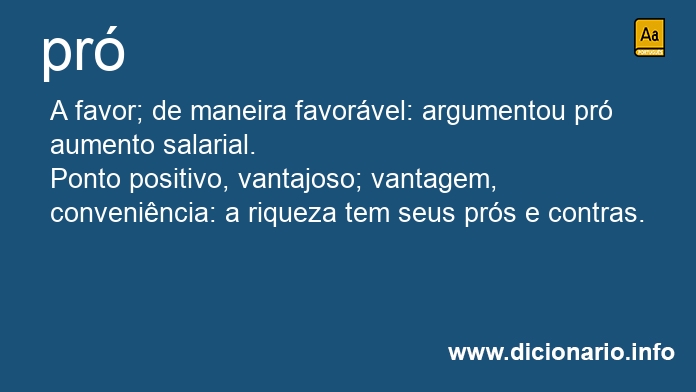 Significado de prs