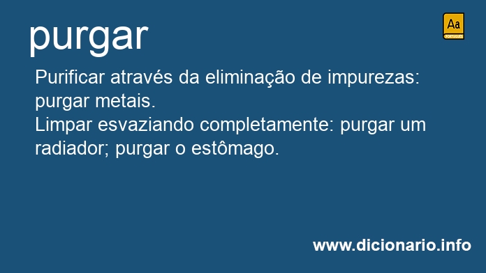 Significado de purgara