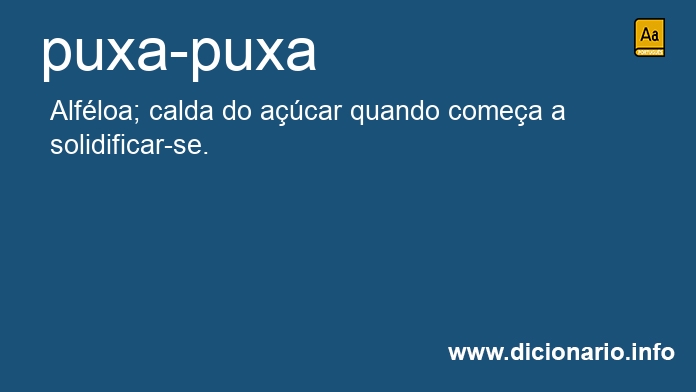 Significado de puxa-puxa