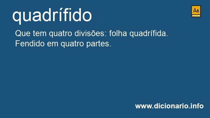 Significado de quadrfido