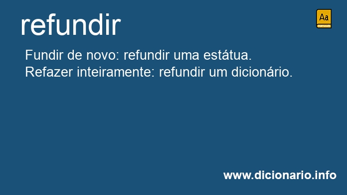 Significado de refundas