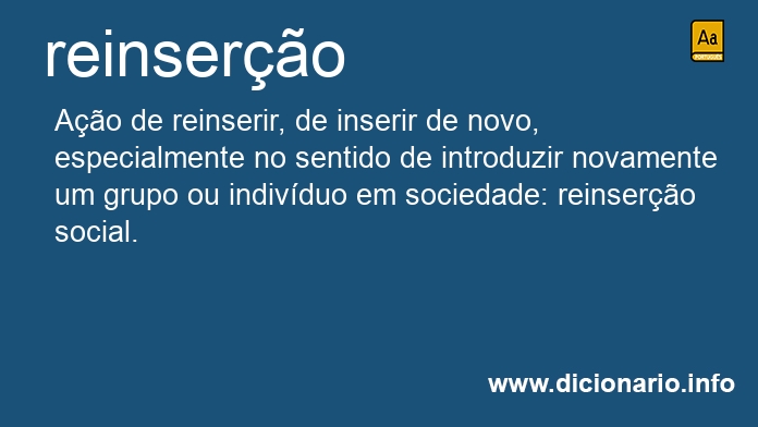 Significado de reinseres