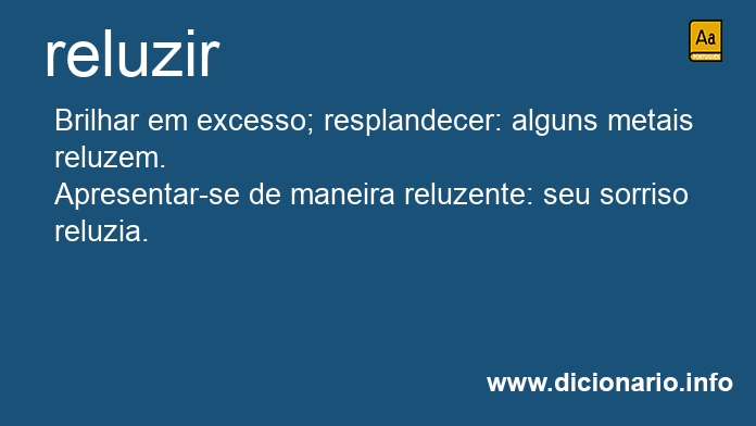 Significado de reluzirs