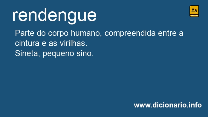 Significado de rendengue