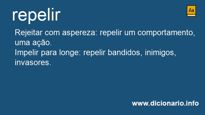 Significado de repelia