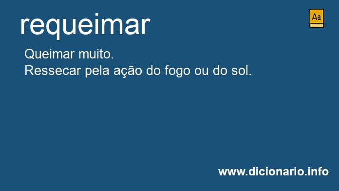 Significado de requeimarem