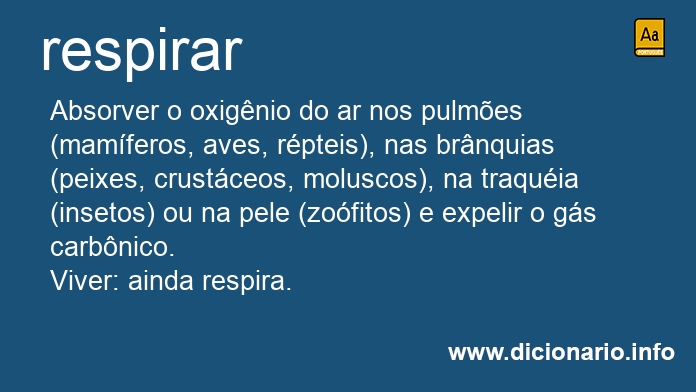 Significado de respirars