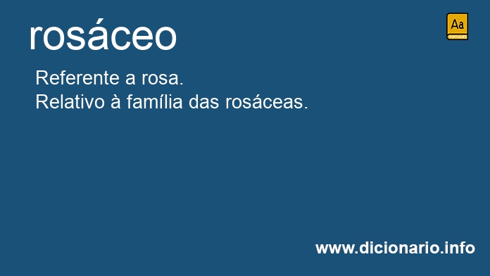 Significado de rosceo