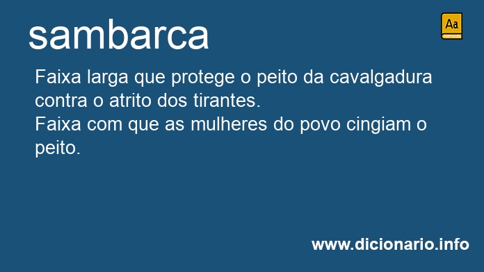 Significado de sambarca