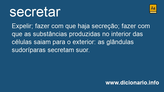 Significado de secretares