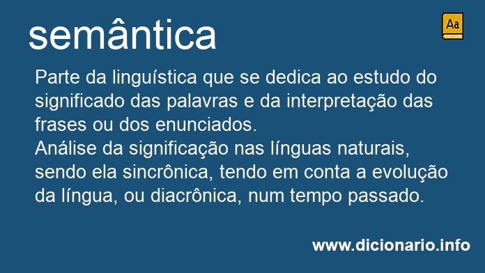 Significado de semnticas