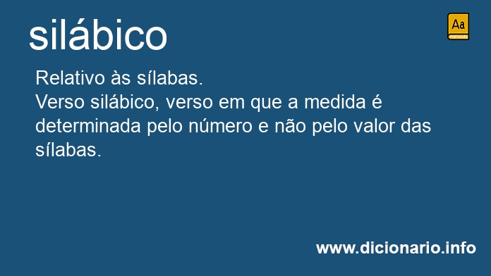 Significado de silbica