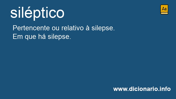 Significado de silptica