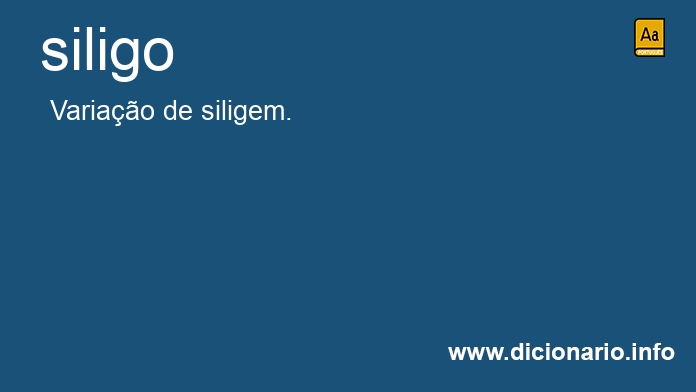 Significado de siligo