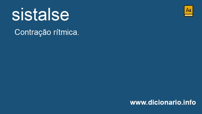 Significado de sistalse