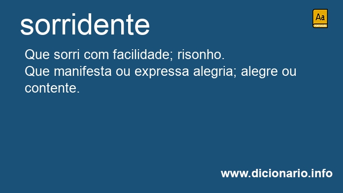 Significado de sorridentes