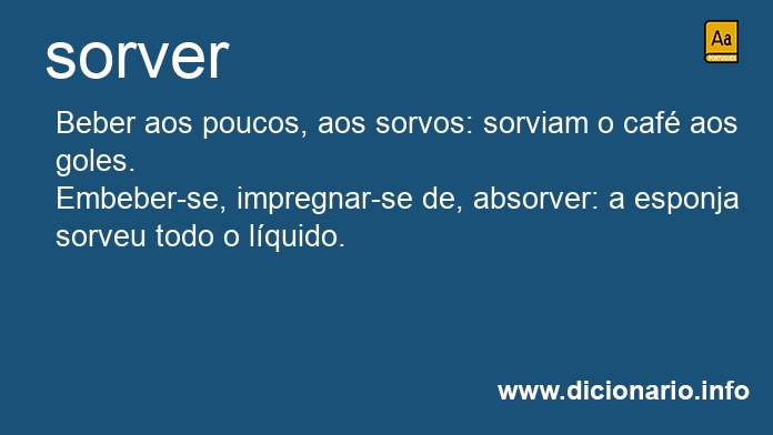 Significado de sorvera