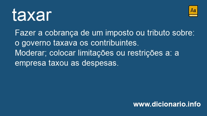 Significado de taxassem