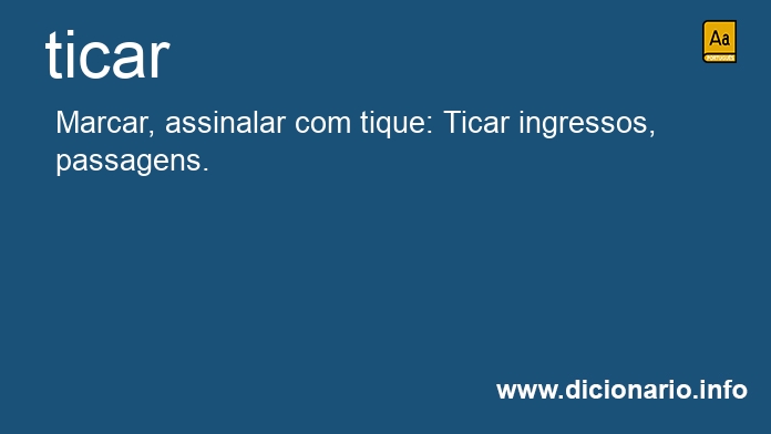 Significado de tica