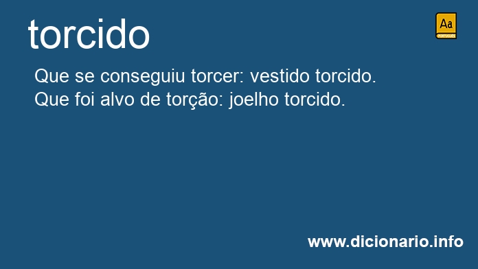 Significado de torcido