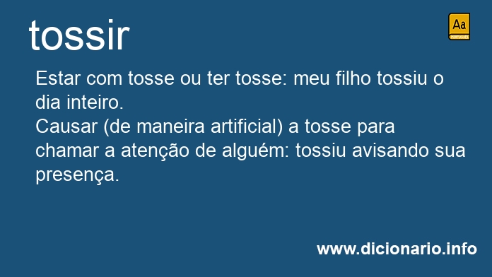 Significado de tossem