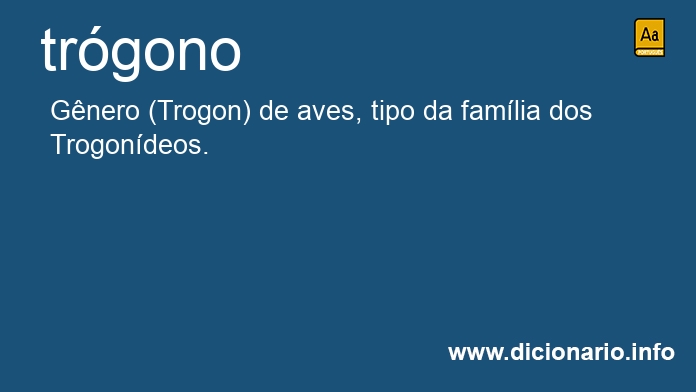 Significado de trgono