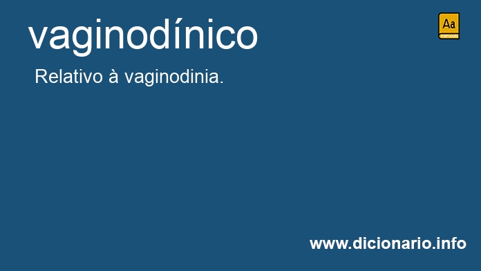 Significado de vaginodnico